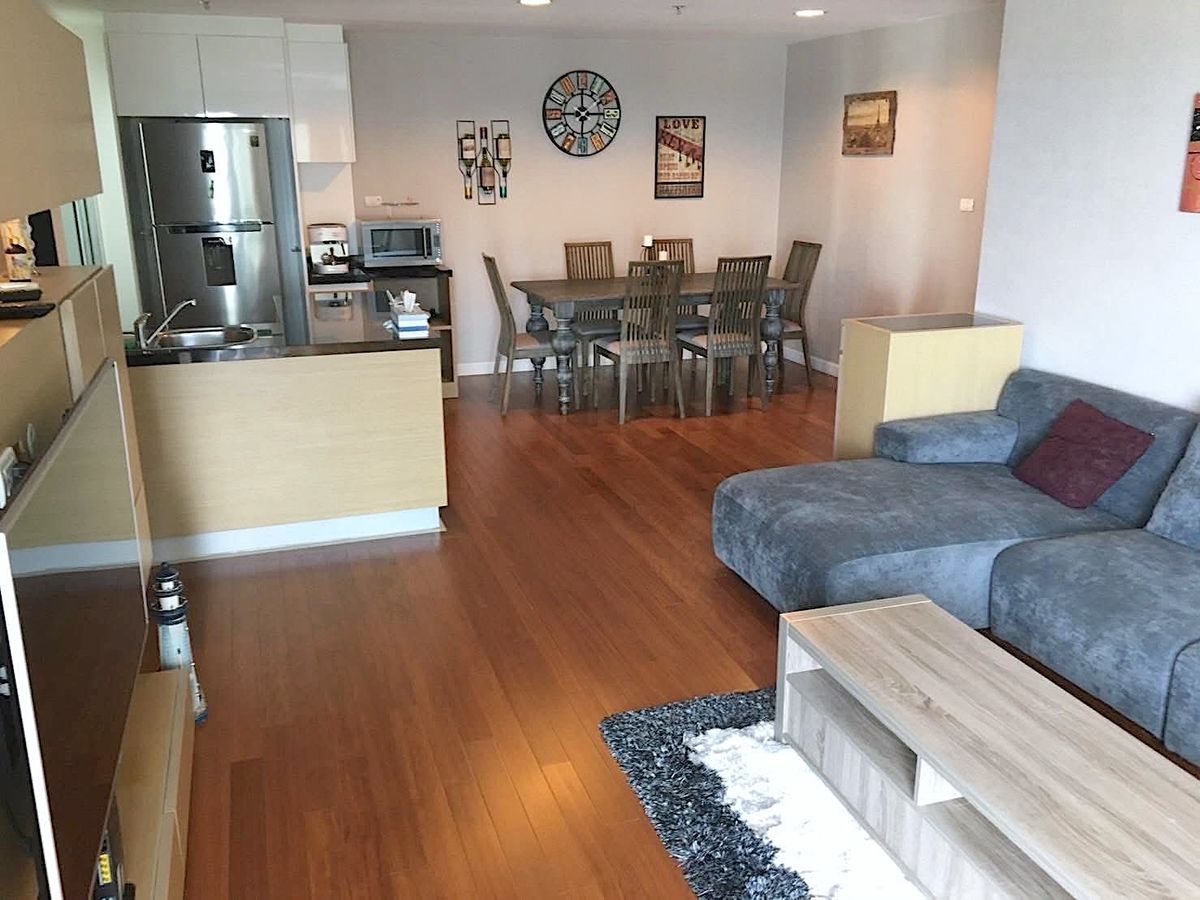 ให้เช่าคอนโดพระราม 9 เพชรบุรีตัดใหม่ RCA : FOR RENT Condo Belle Grand Rama9 type 2 bedroom 1 bathroom 78sqm floor 22 building C,