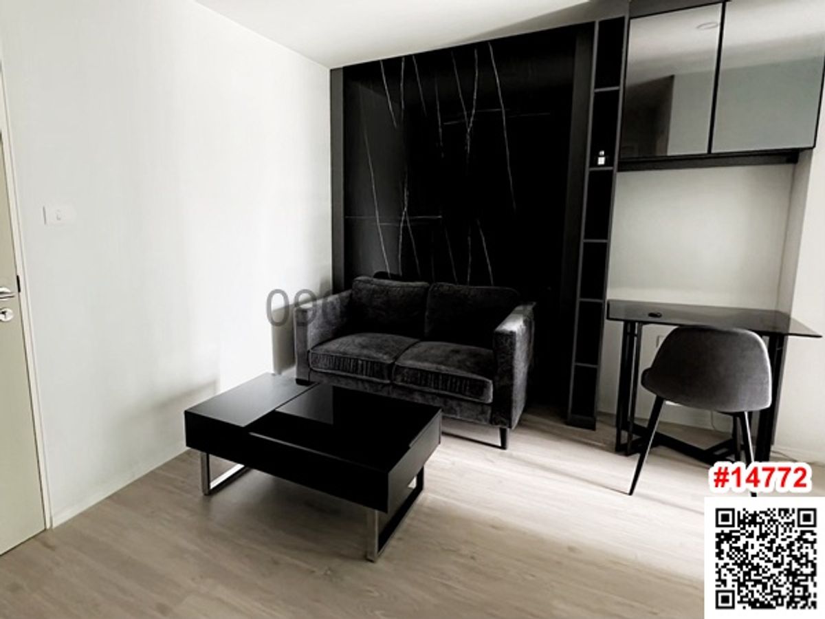 For RentCondoLadkrabang, Suwannaphum Airport : Rent I Condo Green Space Sukhumvit 77 phase 1 large room, beautiful decoration, The Paseo Mall, Lat Krabang