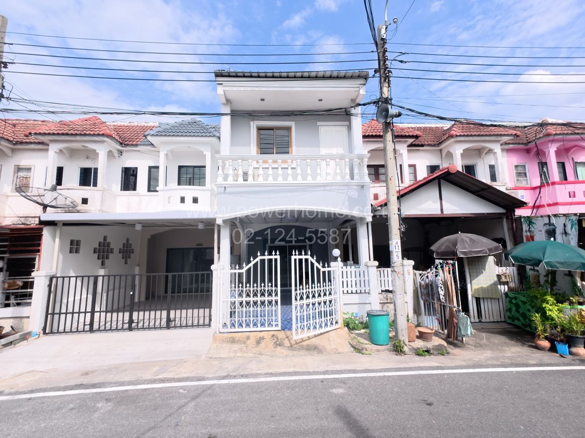 ขายทาวน์โฮมนนทบุรี บางใหญ่ บางบัวทอง : บ้านเอเชียโฮมทาวน์ ซอยบางกรวย-ไทรน้อย ต.ไทรน้อย อ.ไทรน้อย จ.นนทบุรี 