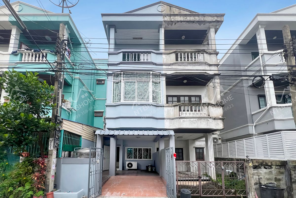 ขายทาวน์โฮมพระราม 5 ราชพฤกษ์ บางกรวย : ทาวน์โฮม 3 ชั้น พิบูลย์การ์เด้นวิลล์ ถ.พิบูลย์สงคราม-พระราม 5 ต่อเติมครบ ทำเลดีติดถนนใหญ่ ใกล้รถไฟฟ้า
