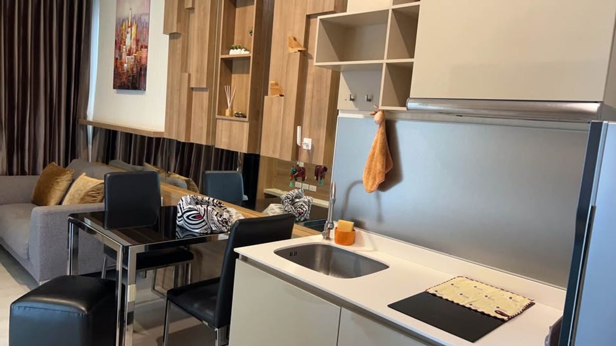 For RentCondoRama9, Petchburi, RCA : For rent ✨ Niche Pride Thonglor - Phetchaburi ✨ Fully furnished and electric appliances, near MRT