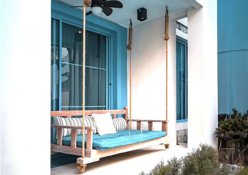 For SaleCondoHuahin, Prachuap Khiri Khan, Pran Buri : Condo for sale THE CREST SANTORA Hua Hin 86 sq m, 1st floor, excellent condition TV
