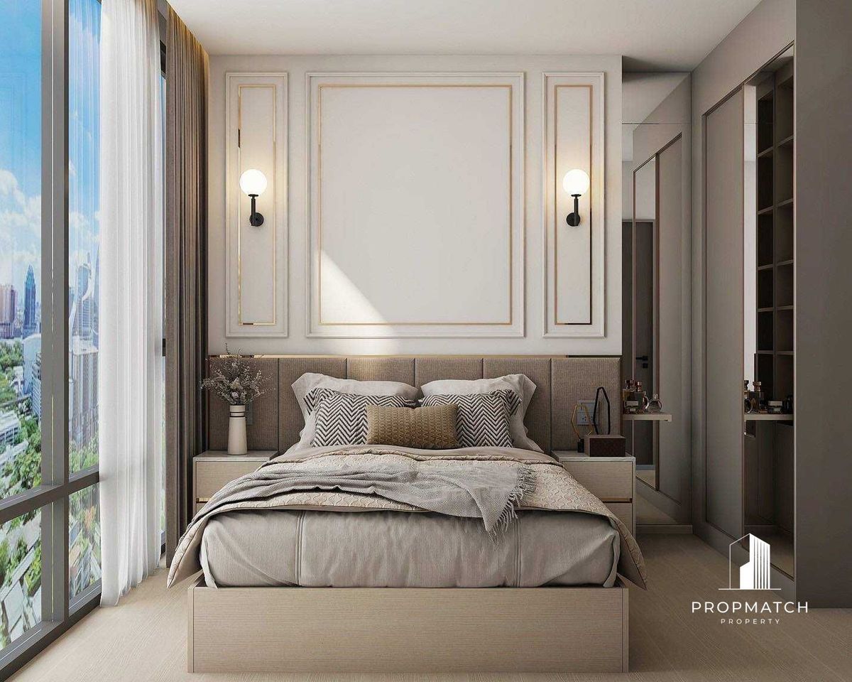 ให้เช่าคอนโดราชเทวี พญาไท : ✨Flash Deal ✨THE EXTRO Phayathai-Rangnam( 1Bed 1Bath 32.69SQM.) แต่งครบพร้อมอยู่ !! เพียง 33,000บาทต่อเดือน Tel.0981315848 @propmatch