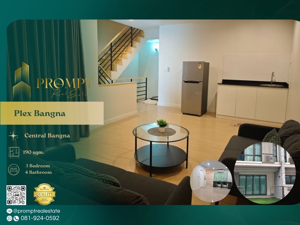 ให้เช่าทาวน์โฮมสมุทรปราการ สำโรง : OP01895 - Plex Bangna :  เพล็กซ์ บางนา - Mega Bangna, Central Bangna
