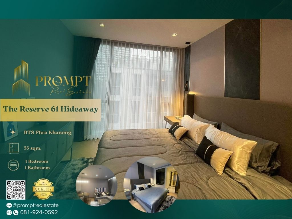 For RentCondoSukhumvit, Asoke, Thonglor : ST13277 - The Reserve 61 Hideaway :  เดอะ รีเซิร์ฟ 61 ไฮด์อะเวย์