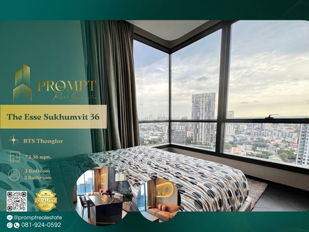 ให้เช่าคอนโดสุขุมวิท อโศก ทองหล่อ : ST13416 - The Esse Sukhumvit 36 :  ดิ เอส สุขุมวิท 36 - BTS Thonglor/ Samitivej Sukhumvit Hospital/ The Emporium