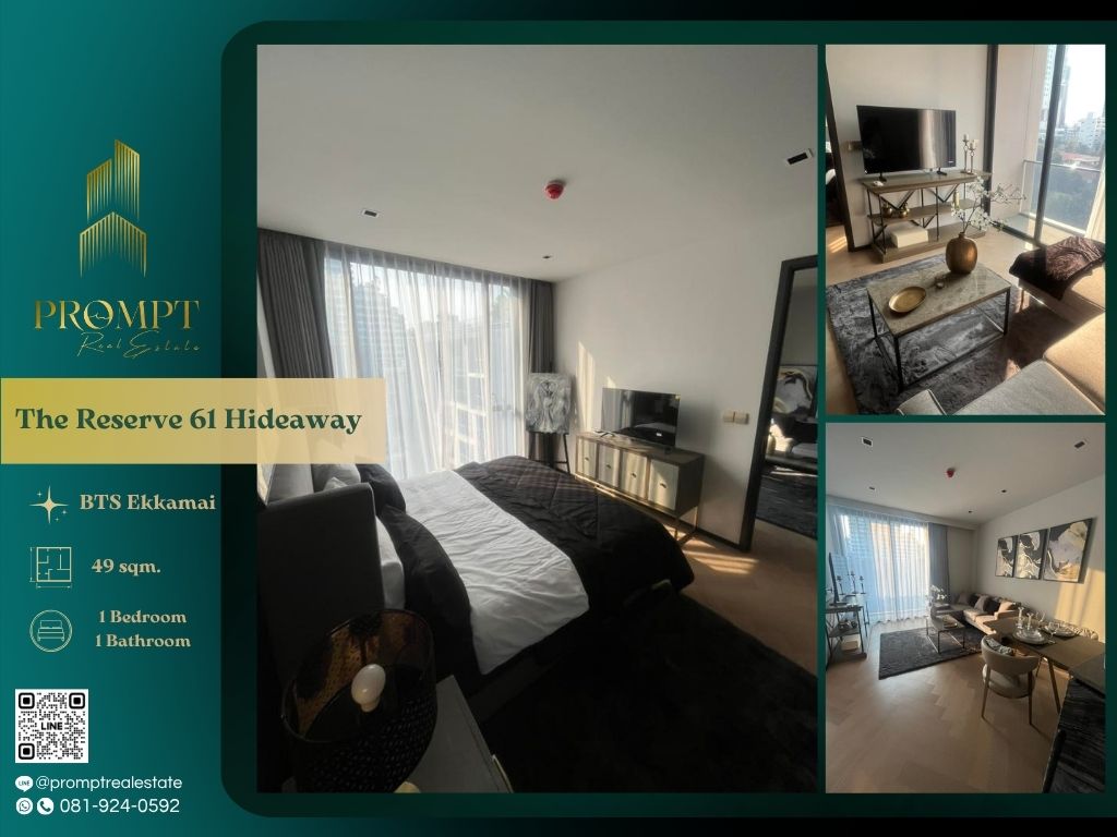 For RentCondoSukhumvit, Asoke, Thonglor : ST13474 - The Reserve 61 Hideaway :  เดอะ รีเซิร์ฟ 61 ไฮด์อะเวย์