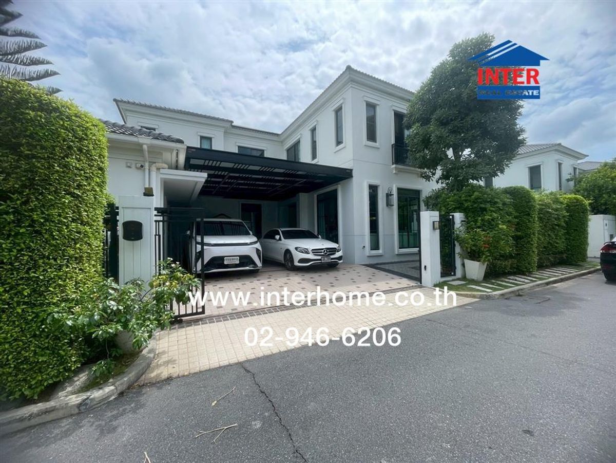 ขายบ้านพุทธมณฑล ศาลายา : บ้านเดี่ยว 2 ชั้น 105.2 ตร.ว. หมู่บ้านนิยาม บรมราชชนนี ซอยนิยามซอย21 ถนนบรมราชชนนี ถนนกาญจนาภิเษก เขตทวีวัฒนา กรุงเทพมหานคร