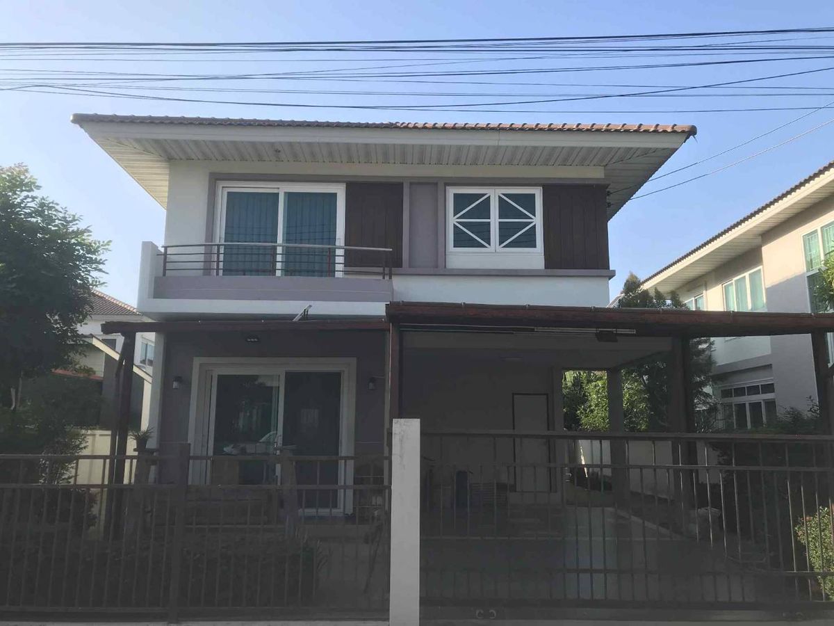 ขายบ้านสมุทรปราการ สำโรง : ขายถูกมาก!! บ้านเดี่ยว 2 ชั้น ม.ศุภาลัยวิลล์ เทพารักษ์ ทำเลทอง อ.บางพลี จ.สมุทรปราการ ใกล้บิ๊กซี เมกาบางนา นิคมบางปูฯ