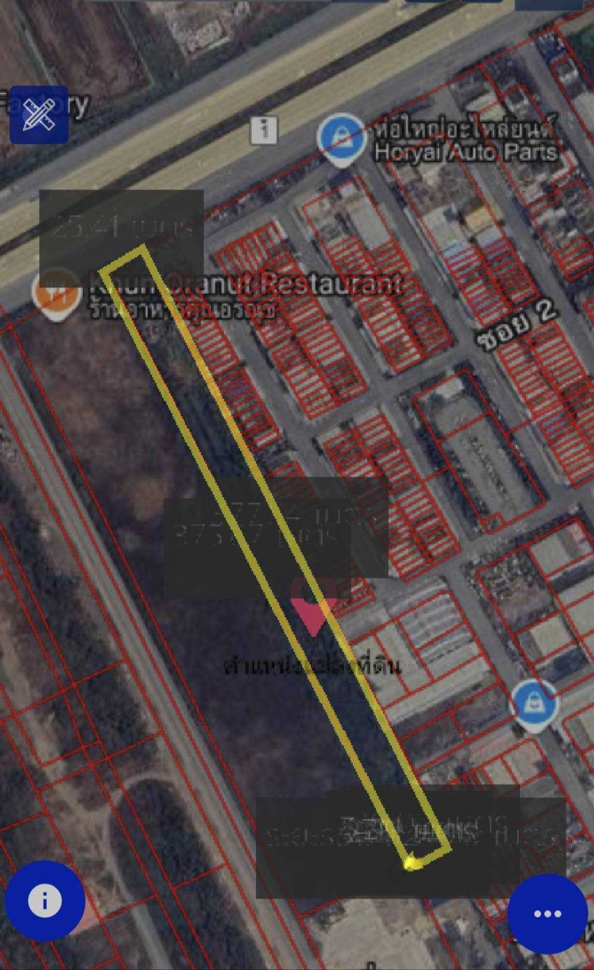 For SaleLandAyutthaya : Land for Sale: 5 Rai 1 Ngan 83.2 Sq. Wah Near Wang Noi Hospital