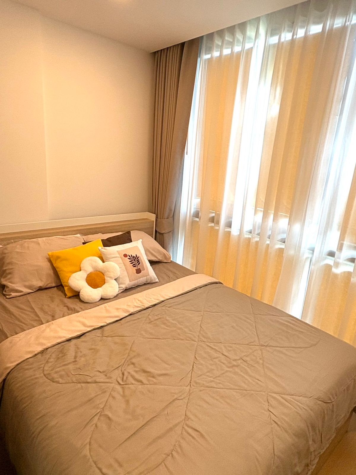 For RentCondoBangna, Bearing, Lasalle : 🎊new with swimming pool view with Cerocco Bangna washing machine 🎊