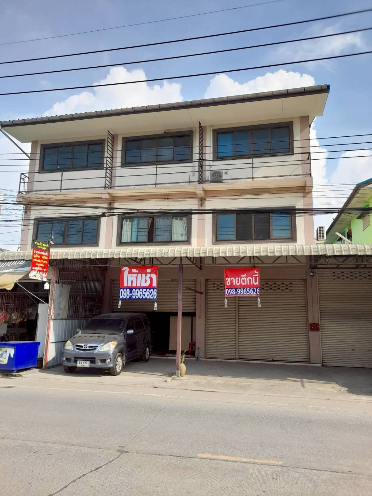 ขายอาคารพาณิชย์วิภาวดี ดอนเมือง หลักสี่ : ขายอาคารพาณิชย์ 3 ชั้น เนื้อที่ 20 ตรว ถนนสรงประภา-ศรีสมาน