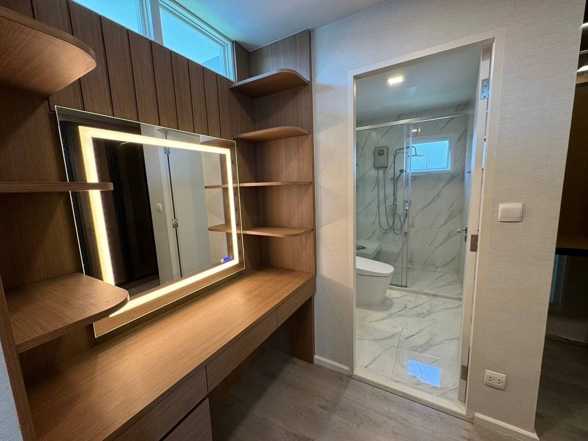 For RentHouseLadkrabang, Suwannaphum Airport : K-6446 Urgent rent! Detached house, Manthana Bangna Wongwaen (Ramkhamhaeng 2), ready to be near Bangna