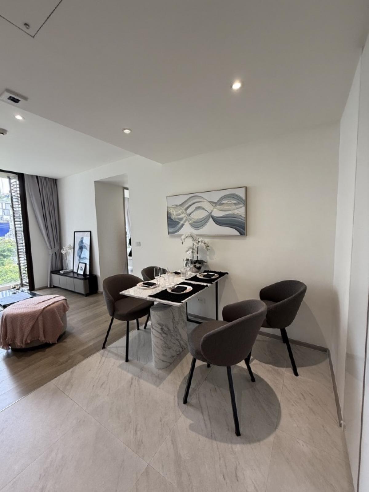 ขายคอนโดสุขุมวิท อโศก ทองหล่อ : For sale ขายคอนโด FYNN ASOKE BTS นานา 2/2 Bed 62 sq.m ราคา 11.52 MB ห้องตกแต่งพร้อมเข้าอยู่