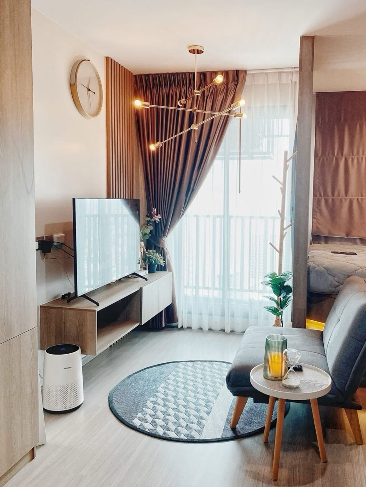 For RentCondoLadprao, Central Ladprao : Rent RR281 Life Ladprao. The room is very beautiful. Furniture near the BTS BTS BTS.