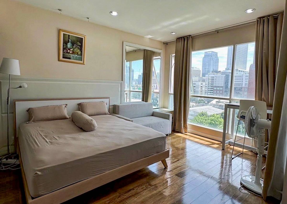 ให้เช่าคอนโดวิทยุ ชิดลม หลังสวน : The Address Chidlom ขนาดใหญ่อยู่สบาย มีอ่างอาบน้ำ