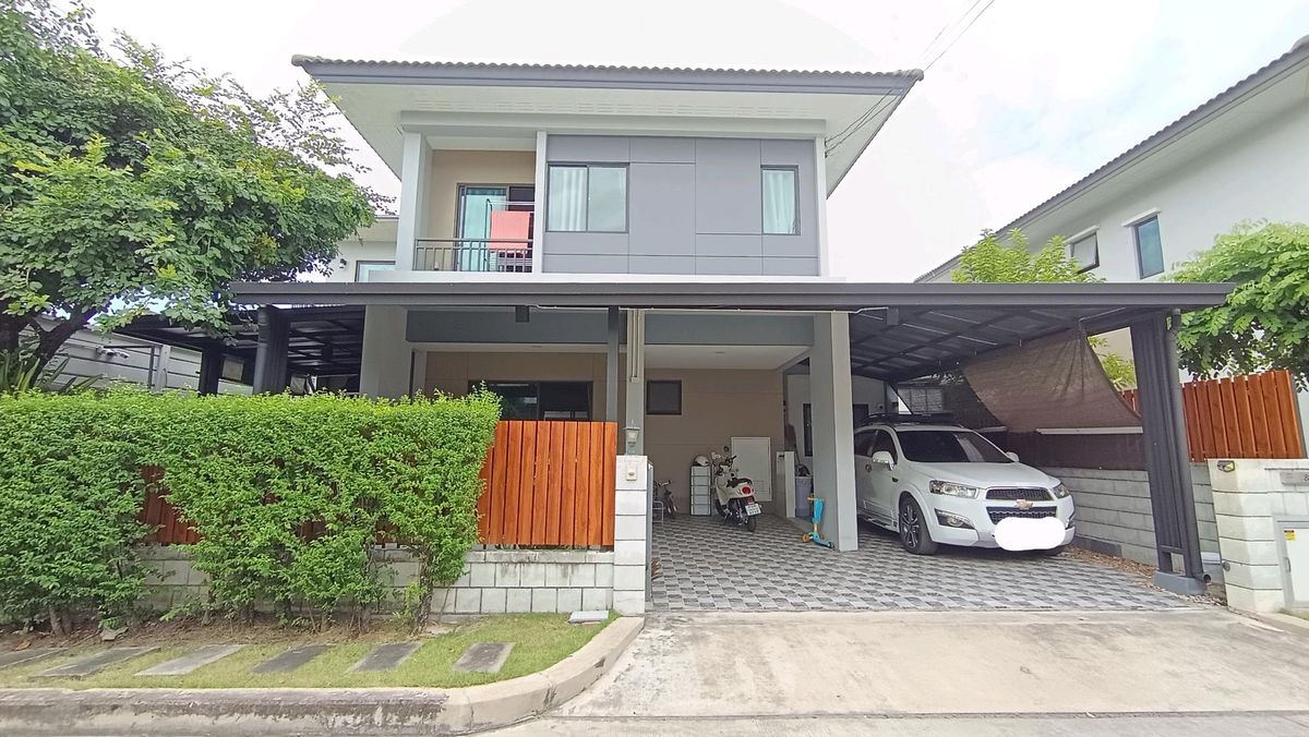 For SaleHouseNonthaburi, Bang Yai, Bangbuathong : House for sale, Sentro, Westgate, ready to be renovated after 50 sq.w., 4 bedrooms, 4 bathrooms, selling 5.79 million baht
