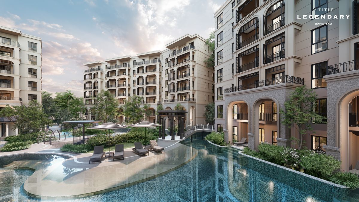 Sale DownCondoPhuket : Condo near Bang Tao Beach, 2 bedrooms, ready to stay at The Title Legendary Bang-Tao.