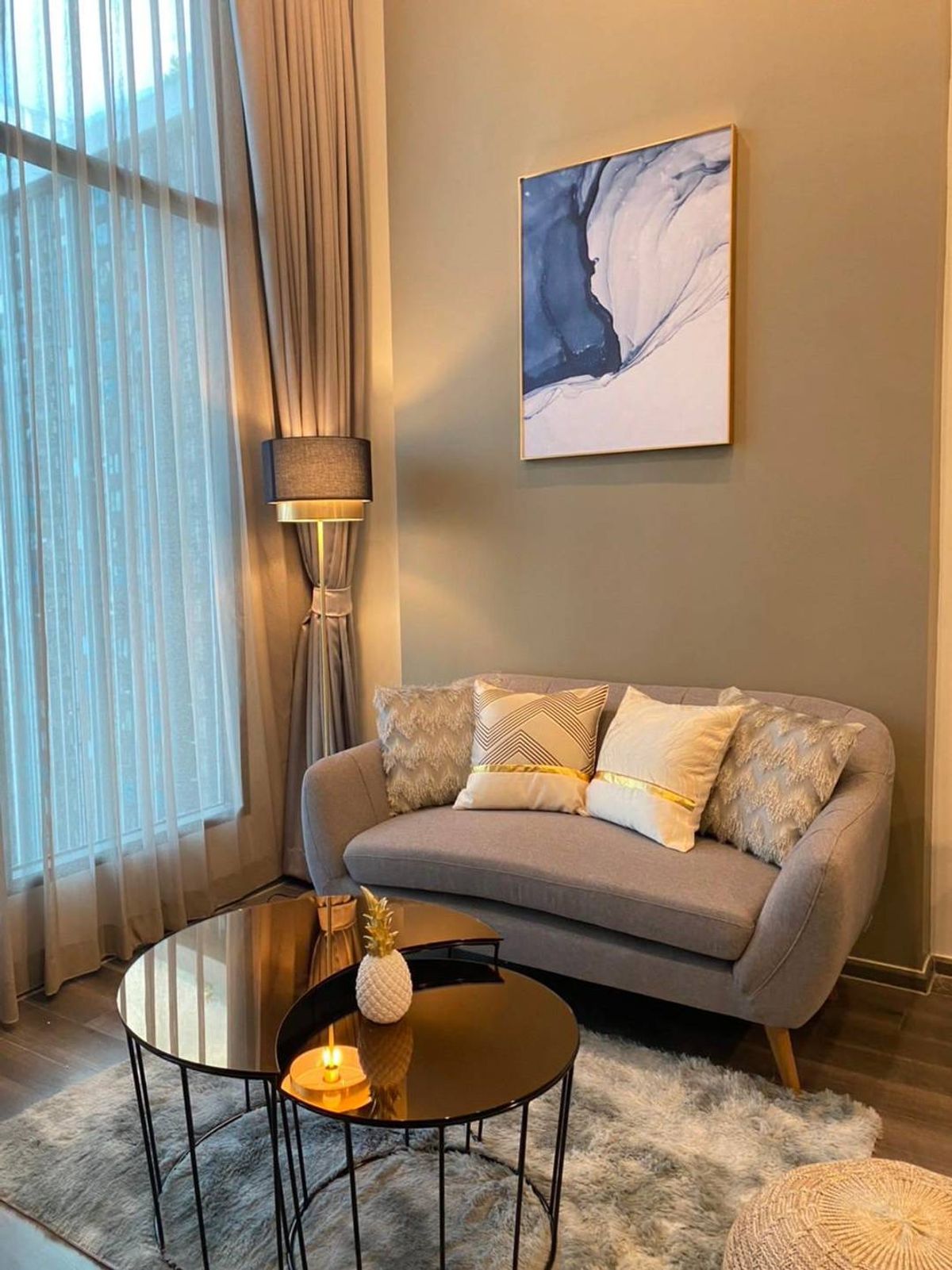 ให้เช่าคอนโดพระราม 9 เพชรบุรีตัดใหม่ RCA : 📣Knightsbridge Space Rama9 1ห้องนอน ปล่อยเช่า✨ ชั้นสูง ห้องพร้อมย้ายเข้าอยู่