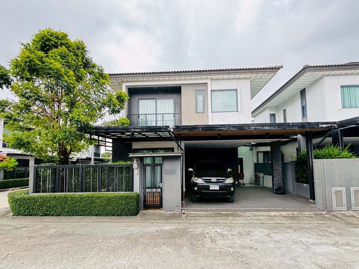 ให้เช่าบ้านสมุทรปราการ สำโรง : เช่าถูก!! บ้านสวย บริทาเนีย ศรีนครินทร์ House for Rent Britania Srinakarin