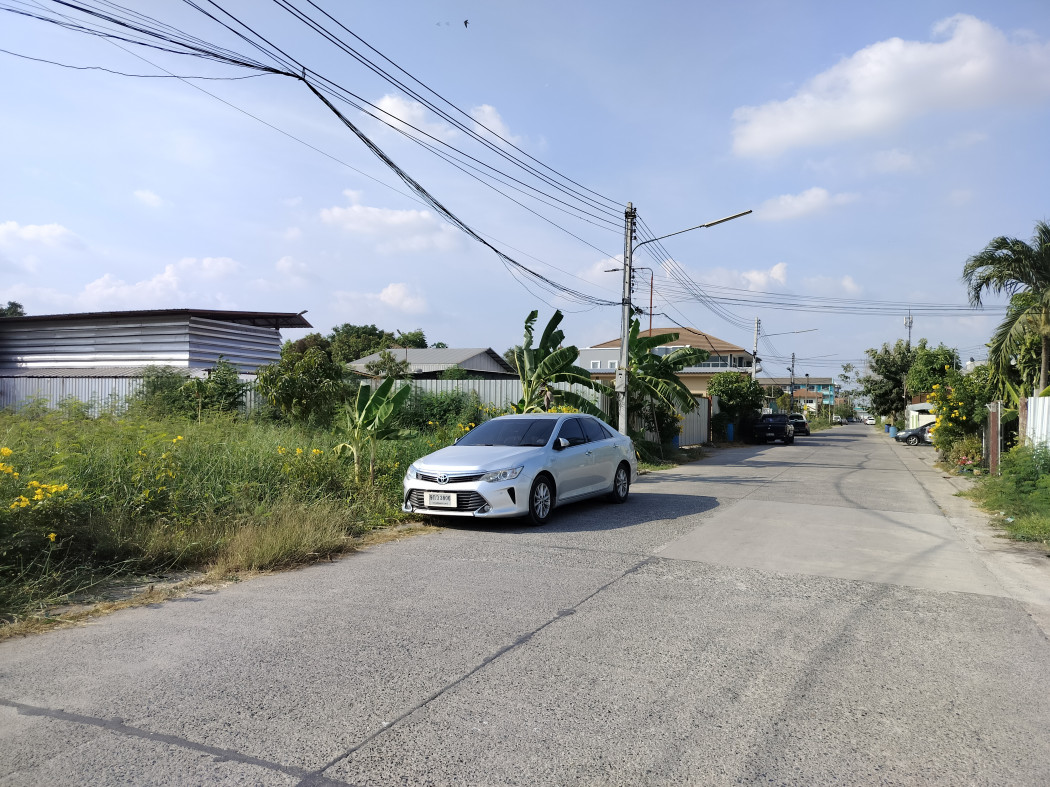 ขายที่ดินปทุมธานี รังสิต ธรรมศาสตร์ : ขาย ที่ดิน BTS คูคต 500 ตรว ซอยลำลูกกา 23  ใกล้ถ.ลำลูกกาแค่ 350 ม.. KK
