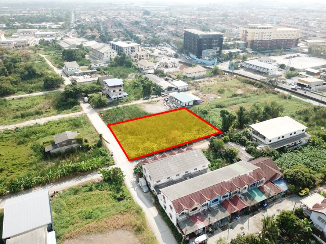 For SaleLandNonthaburi, Bang Yai, Bangbuathong : Land for sale, Than Thong Village 2, Soi 10, size 394 sq w, near Kanchanaphisek Road, just 1.8 km. KK