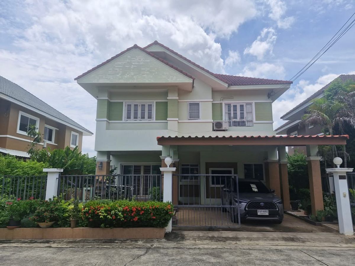 ให้เช่าบ้านสมุทรปราการ สำโรง : ให้เช่า หมู่บ้าน ภัคภิรมย์ ซอย ศรีด่าน22  พร้อมอยู่ สนใจติดต่อ 082-3223695 ใกล้แมคโคร ศรีนครินทร์ 