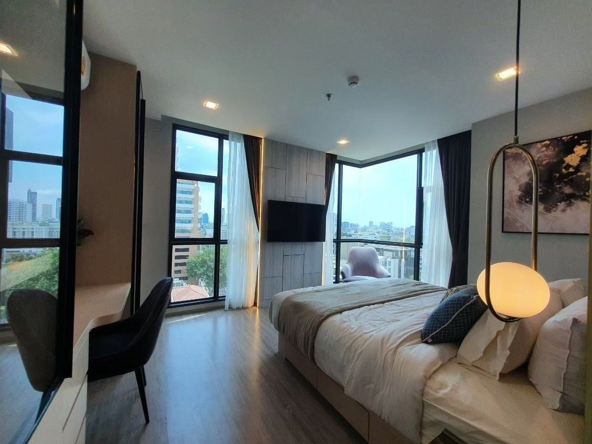 ให้เช่าคอนโดสุขุมวิท อโศก ทองหล่อ : Rent 52K at Rhythm Ekkaiamai 2b2b, 70 sqm call 0968516616