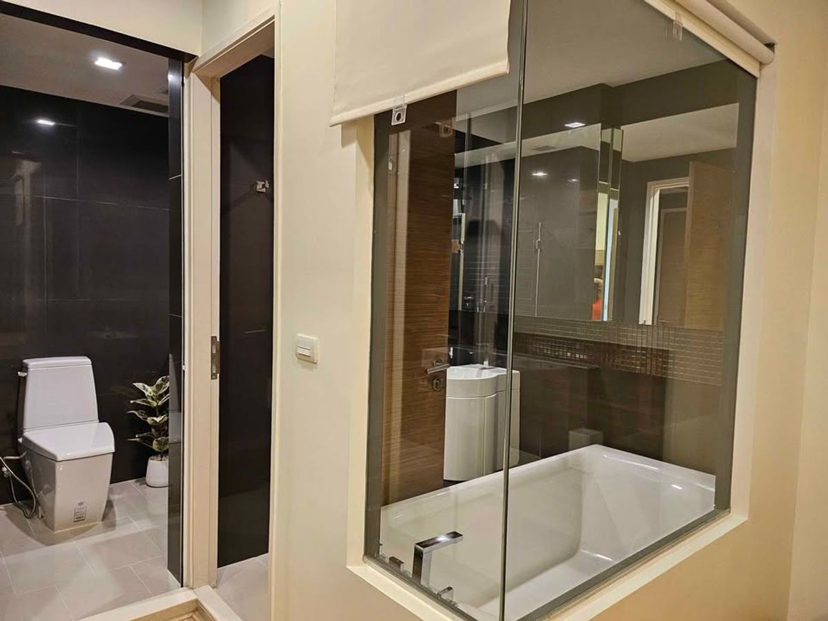 For RentCondoOnnut, Udomsuk : For rent 📍 Rhythm Sukhumvit 50 📍 Fully furnished and equipped with electrical appliances, near BTS On Nut