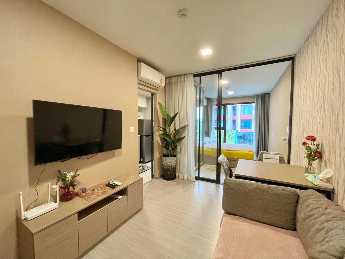 ให้เช่าคอนโดอ่อนนุช อุดมสุข : ให้เช่า The Privacy S101 28 ตร.ม. 1 ห้องนอน ห้องแต่งสวย  เฟอร์ครบ วิวสระ พร้อมอยู่ ใกล้ BTS ปุณณวิถี และทางด่วน **ฟรี Wifi**