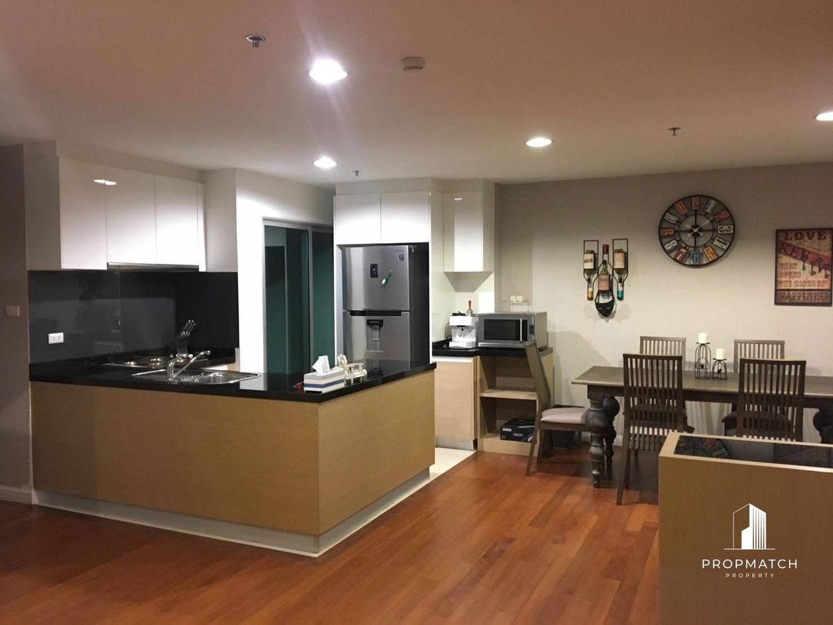 For RentCondoRama9, Petchburi, RCA : ✨Flash Deal ✨BELLE Grand Rama 9 (2BED 1Bath 78SQM.) Completely decorated !! Only 35,000 baht per month Tel.0981315848 @PropMatch
