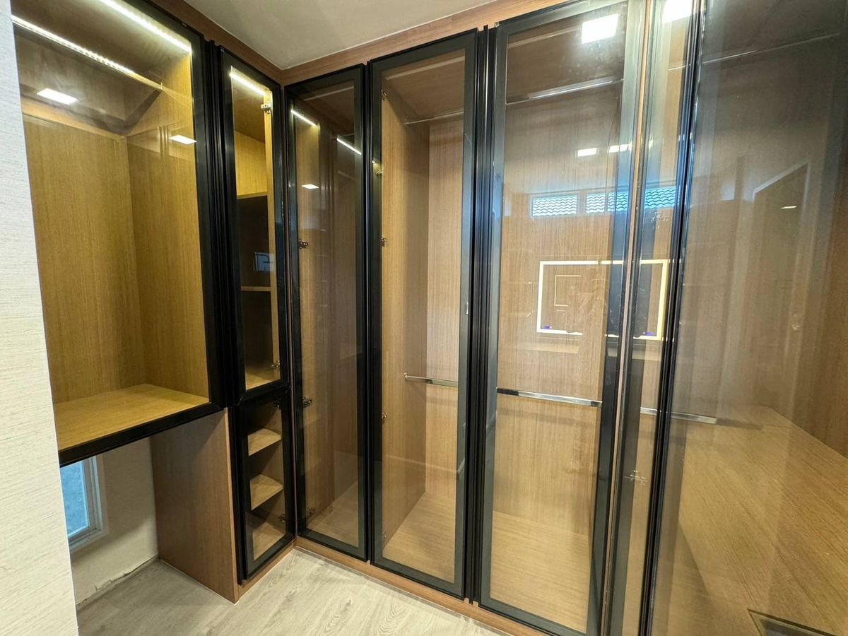 For RentHouseLadkrabang, Suwannaphum Airport : K-6446 Urgent rent! Detached house, Manthana Bangna Wongwaen (Ramkhamhaeng 2), ready to be near Bangna