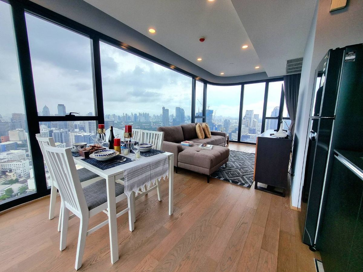For RentCondoSiam Paragon ,Chulalongkorn,Samyan : For Rent | Ashton Chula-Silom Luxury High-Rise Condo with Stunning 180° Panoramic View