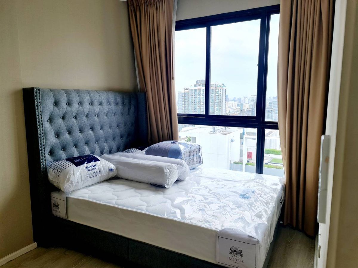 For RentCondoRatchadapisek, Huaikwang, Suttisan : QUN109  For rent, Quinn Ratchada, 29th floor, building-B, size 35 sqm. 16,000./month 064-959-8900