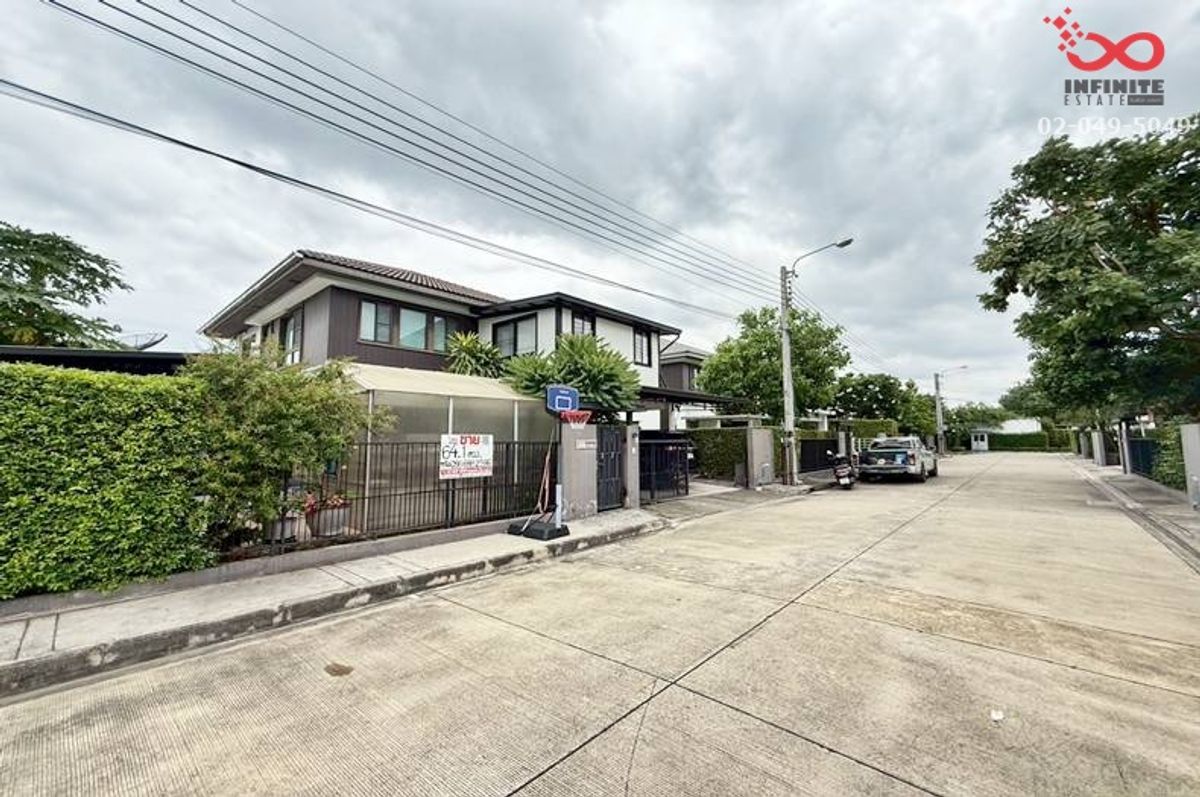 ขายบ้านสมุทรปราการ สำโรง : ขายบ้านเดี่ยว 64.1ตร.วา มัณฑนา บางนา กม.7 ต่อเติมครบ พร้อมอยู่ ใกล้เมกาบางนา