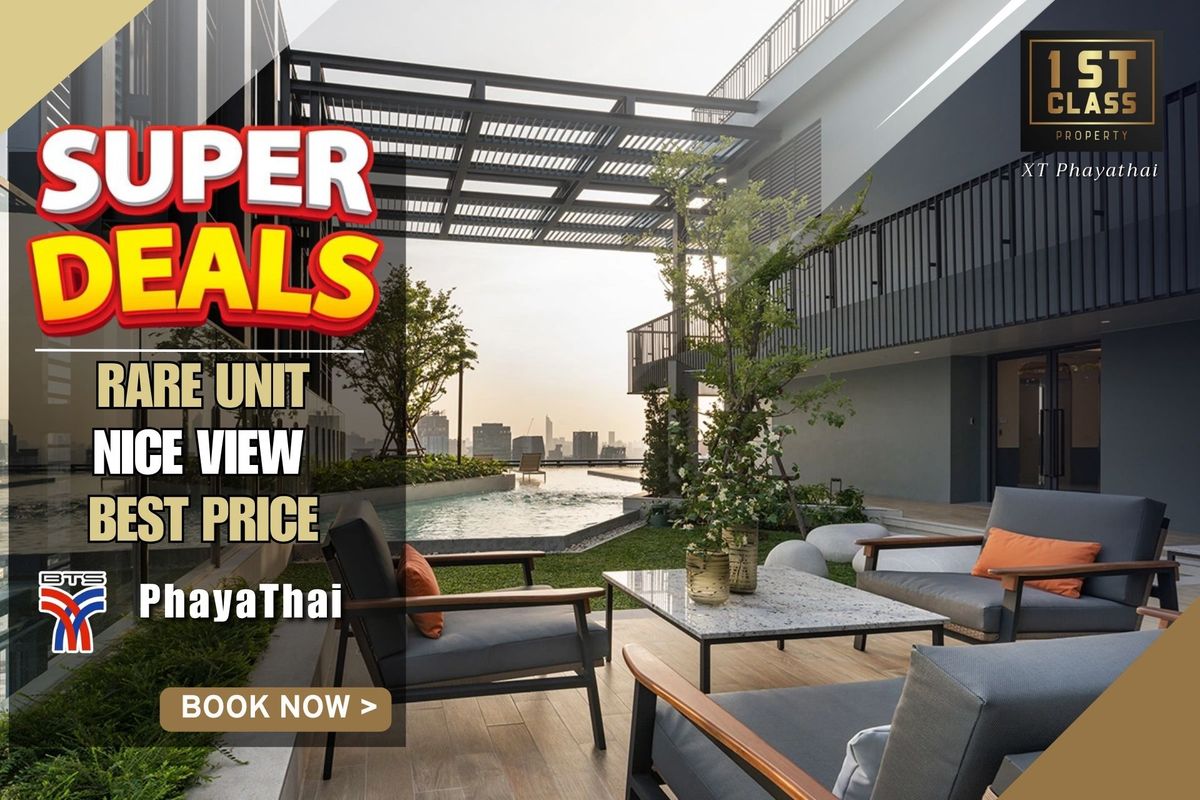 ขายคอนโดราชเทวี พญาไท : HOT DEAL | 𝟒.𝟗 ล้าน | 𝟏นอน 𝟒𝟐ตรม| การันตีราคาดีที่สุด💯📱𝟬63-8415911🩵
