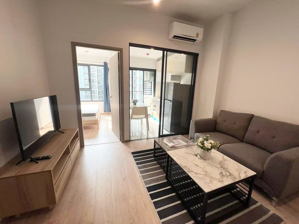 For RentCondoRama9, Petchburi, RCA : IDEO Rama 9 Asoke 🍁 The room is very beautiful 🍁33 sqm 🍁 Very cheap 17000 baht only