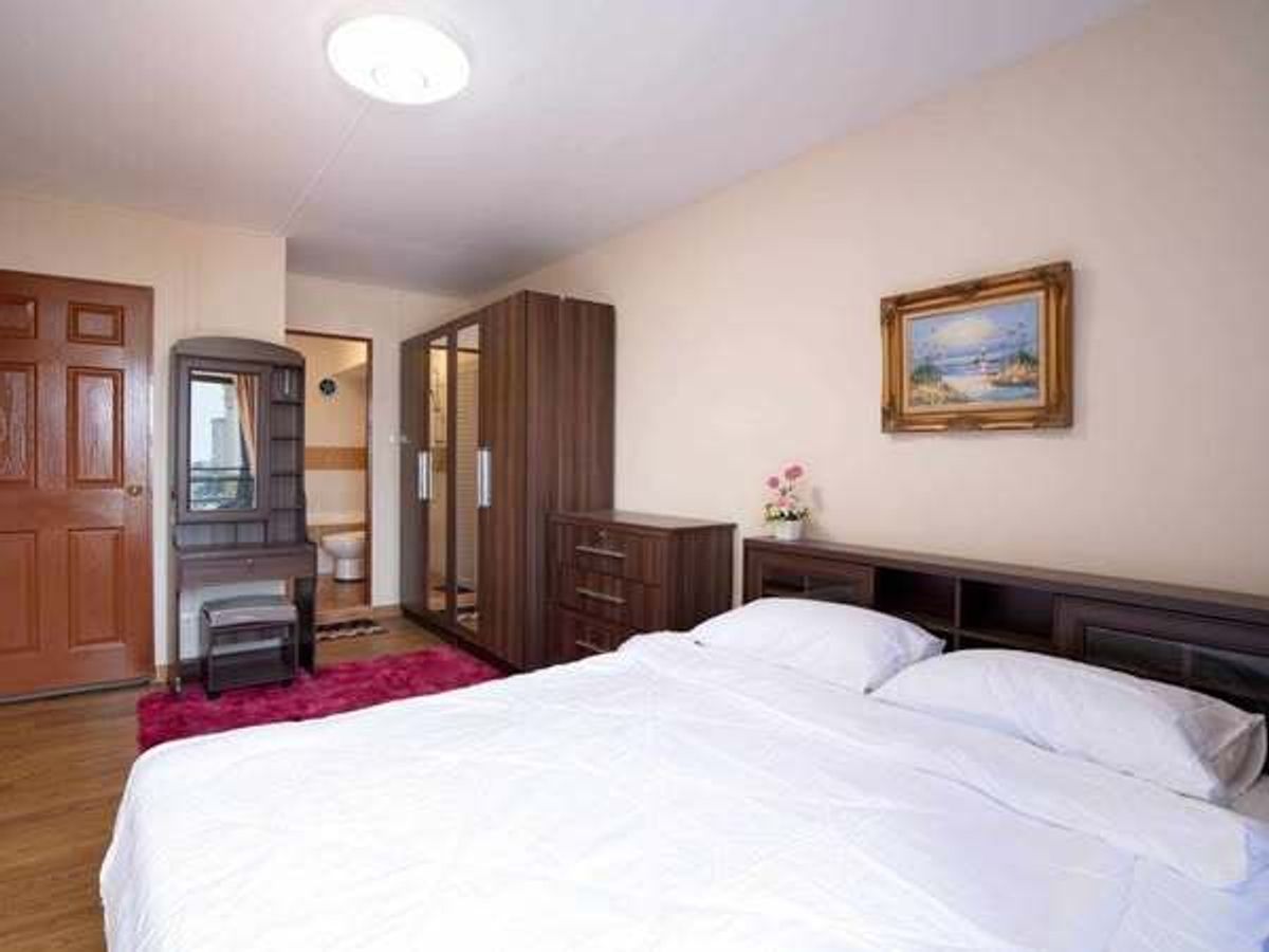 For SaleCondoSeri Thai, Ramkhamhaeng Nida : Ramkhamhaeng 105/1 Condo on the main road 3 Bedroom 1 bathroom 58.8 sq.w., Mesakan Place, corner room, 7th floor
