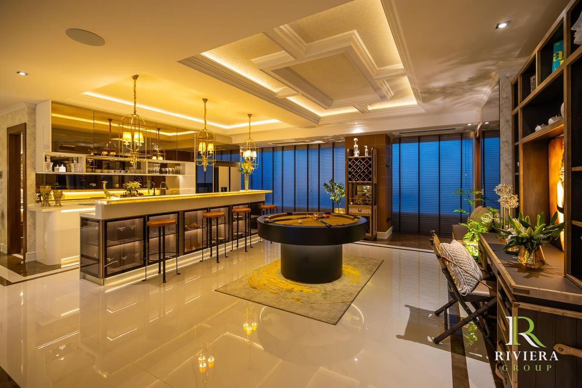 ขายคอนโดพัทยา บางแสน ชลบุรี สัตหีบ : ขาย:คอนโดมิเนียมหรู 3 ห้องนอน วิวทะเล โครงการ The Riviera Malibu
