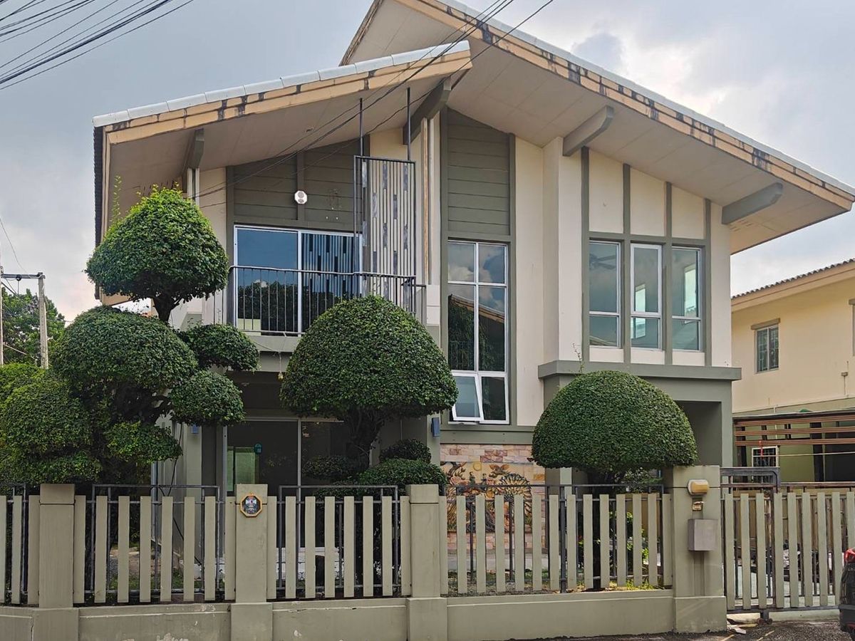 For SaleHouseSamut Prakan,Samrong : Detached house, Pruksa Purikaenkaew, King Kaew 37 /3 Bedrooms (Sale), Pruksa Puri Kingw 37 / Details 3 Bedrooms (For Sale) AIM016