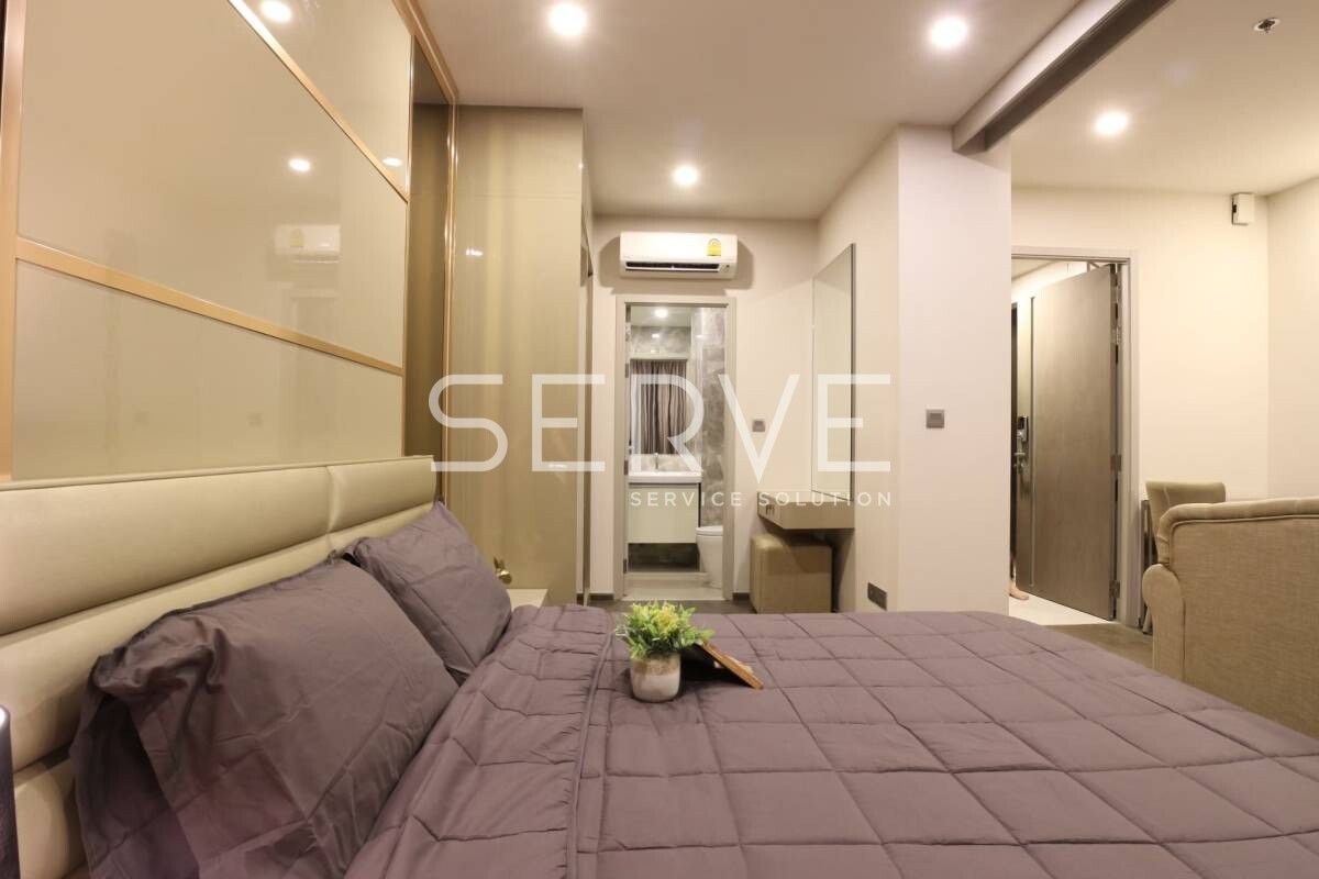 ให้เช่าคอนโดราชเทวี พญาไท : 🔥19K/Mo 1นอน ห้องกั้นเป็นสัดส่วน แต่งหรูมาก พร้อมอยู่ คอนโดทำเลดีใจกลางเมือง ใกล้ BTS ราชเทวี  @ Ideo Q Siam-Ratchathewi