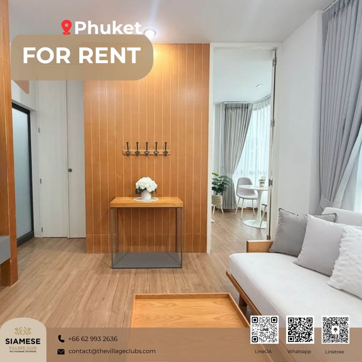 ให้เช่าคอนโดภูเก็ต : Apartment in  Phuket for Rent!