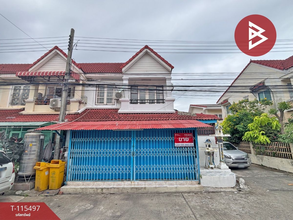 For SaleTownhomeSamut Prakan,Samrong : Townhouse for sale Wiset Suk Nakorn Village 16, Pracha Uthit 90, Phra Samut Chedi, Samut Prakan
