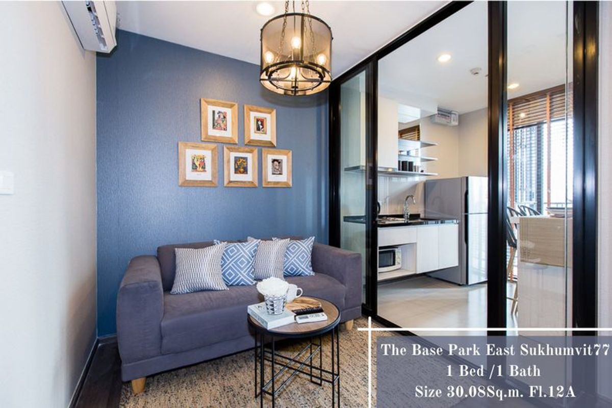 ขายคอนโดอ่อนนุช อุดมสุข : The Base Park East / 1 Bedroom (SALE WITH TENANT), เดอะ เบส พาร์ค อีสท์ / 1 ห้องนอน (ขายพร้อมผู้เช่า) TANG061