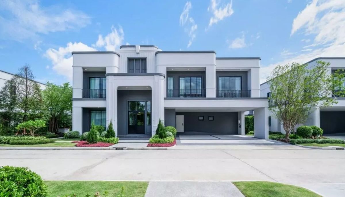 For SaleHouseNawamin, Ramindra : A024 - เศรษฐสิริ วงแหวน-จตุโชติ Reduced to only 16.99 million baht, only one house left