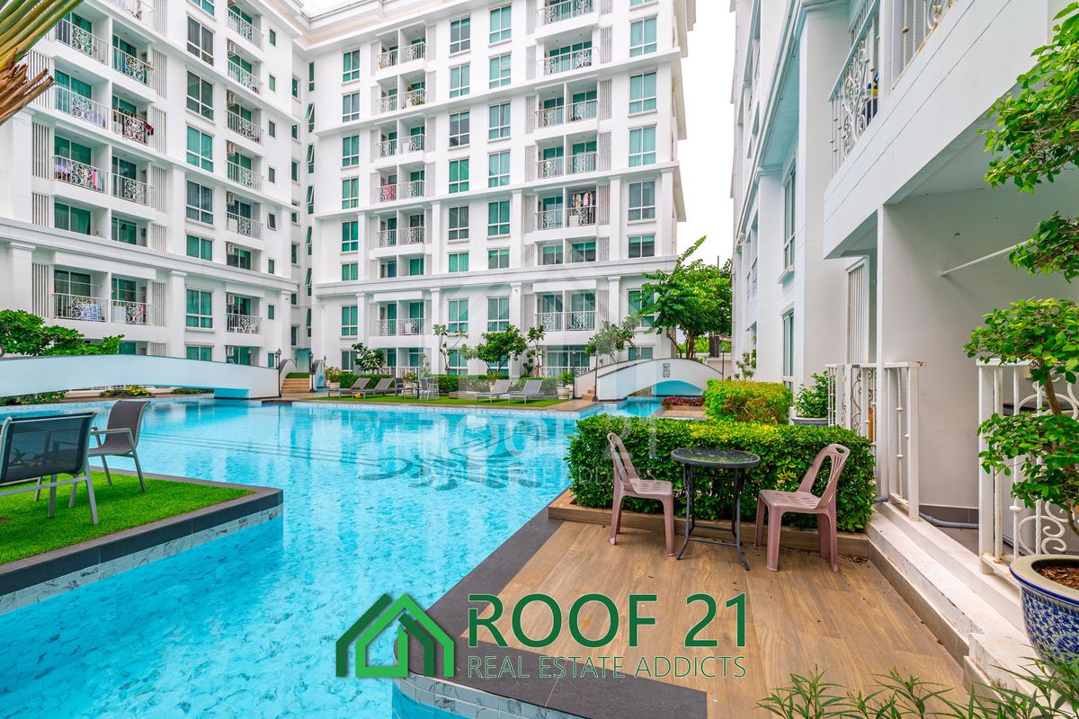 คอนโดพัทยา บางแสน ชลบุรี สัตหีบ : ขายและให้เช่า คอนโด Pool access ที่ The Orient Resort and Spa ,1 ห้องนอน 1 ห้องน้ำ 35 ตารางเมตร.