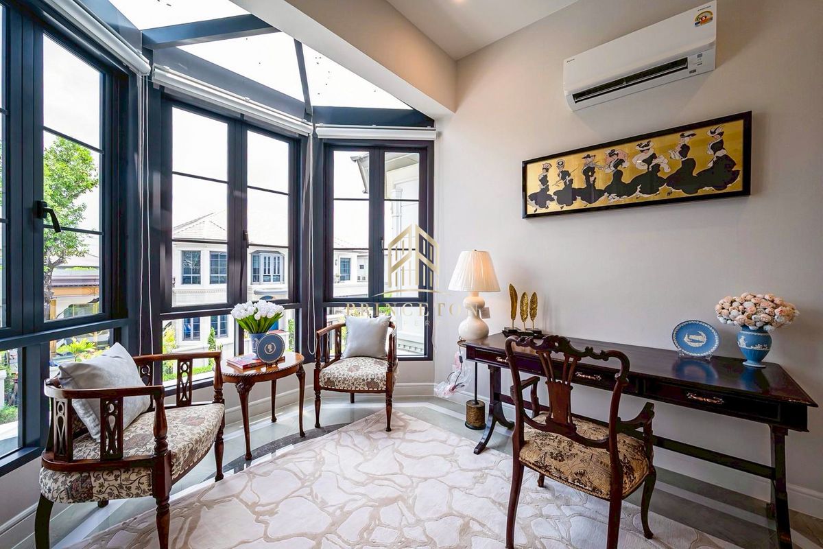 บ้านพัฒนาการ ศรีนครินทร์ : บ้านหรูสไตล์คฤหาสน์ นาราสิริ กรุงเทพกรีฑา 📞092-4252445 Narasiri Krungthep Kreetha