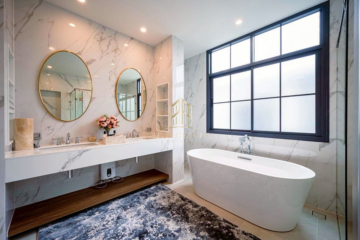 บ้านพัฒนาการ ศรีนครินทร์ : บ้านหรูสไตล์คฤหาสน์ นาราสิริ กรุงเทพกรีฑา 📞092-4252445 Narasiri Krungthep Kreetha