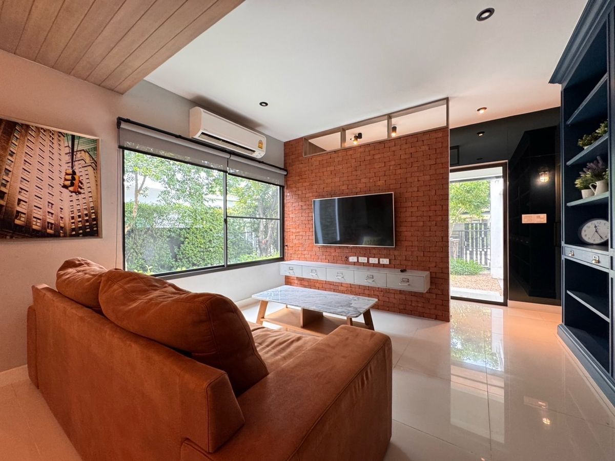 ให้เช่าบ้านบางนา แบริ่ง ลาซาล : 💥ForRent💥3Bed • Mantana Bangna KM.7 🏡 Near Mega Bangna 5 mins‼️ Private Garden 🌳 Ready to move in ‼️  Fully Furnished ✨