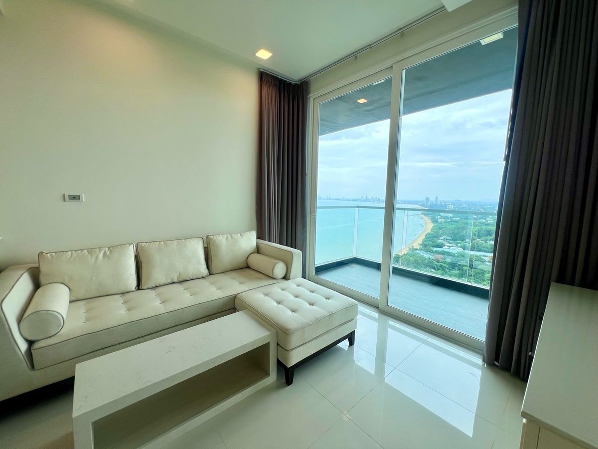 For SaleCondoPattaya, Bangsaen, Chonburi : 📍 Sell Condo by the sea. Del Mare Bangsaray Beachfront. Beautiful Sea View room.